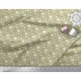 thumbnail image 3 of Soimoi Modal Satin Fabric Hexagon Shirting Printed Fabric 1 Yard 42 Inch Wide, 3 of 3
