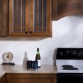 thumbnail image 2 of FASÄDE Hammered Decorative Vinyl Backsplash 15 sq ft Kit in Matte White, 2 of 7