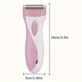 thumbnail image 2 of YOPTOP Women‘s Electric Razor - USB Electric Lady Shaver  Ladies Epilator Razor  Multi Purpose Foil Shaver With Stainless Steel Blade  USB Charging  Rechargeable Lithium Battery  Suitable,Pink, 2 of 7