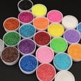 thumbnail image 3 of Fine Glitter Set 20g, 24pcs Glitter Shake Jars for Art Crafts Painting Scrapbooking Body Slime Holiday Party Supply, Multi Color Assorted Set, 3 of 5
