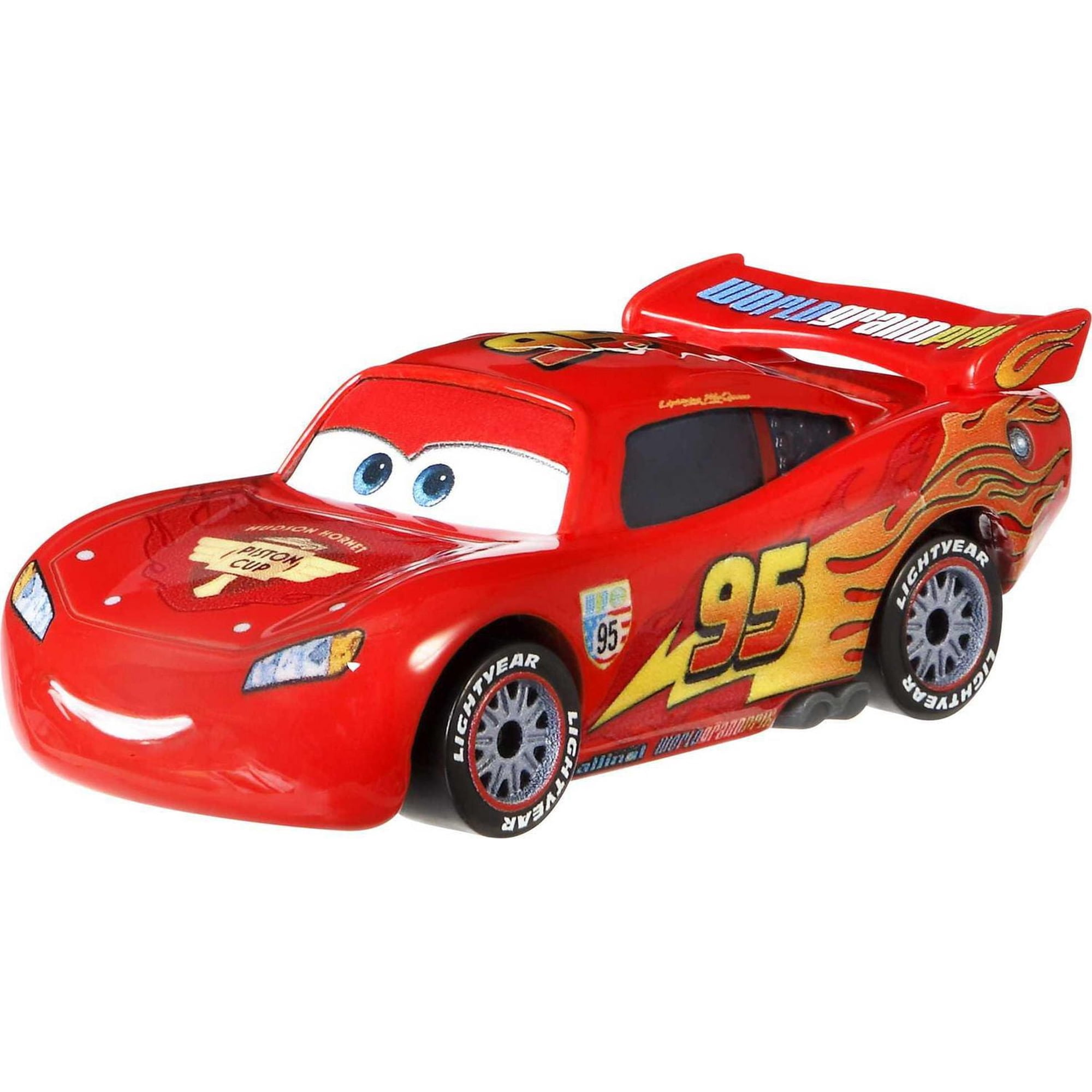 Disney and Pixar Cars 2 Lightning McQueen 1:55 Scale Die-Cast