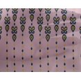 thumbnail image 4 of oneOone Tissu Georgette Viscose Rayé & Paisley Ikat Imprimé au Mètre 42 Pouces de Large, 4 of 4