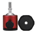 thumbnail image 3 of Adaptateur de Tête à Bille pour Trépied, Réglage d'Angle, Vis 1/4 Po pour Support de Micro d'Appareil Photo Reflex Numérique, 3 of 9