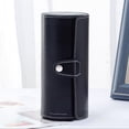 thumbnail image 4 of Watch Roll Case PU Leather Protection Organizing Box Bracelet Display Storage Pocket Jewelry Hand Chain Protection Show Organizer Box Men Women Black, 4 of 9