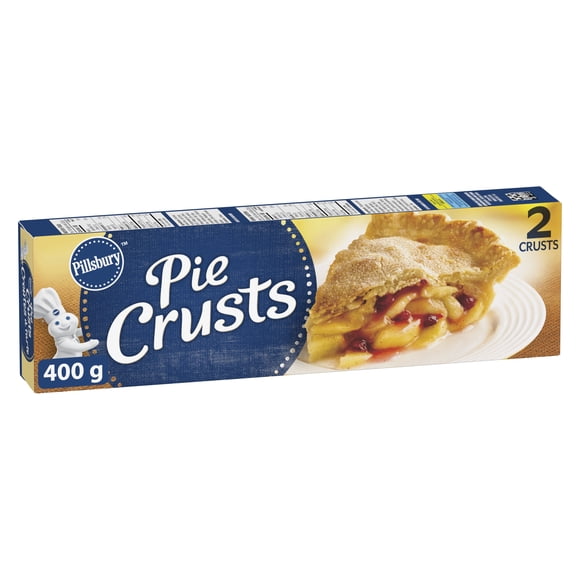 Pillsbury Pie Crusts, Refrigerated Pre-Made Dough, 400 g