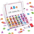 thumbnail image 3 of xaoyunyn Interactive Magnetic Letters 104 Piece Alphabet Set with Double Sided Board,Safe EVA Material,for Classrooms and Home Learning, 3 of 7