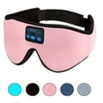 thumbnail image 1 of HLONK [Masque de Sommeil Sans Fil] 1 Pce Masque de Sommeil LC-Dolida avec Écouteurs Sans Fil Intégrés / Polyester Doux Rechargeable, Charge USB, Sangle Ajustable pour Dormeurs Latéraux - Essentiel de Voyage &, 1 of 7