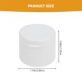 thumbnail image 4 of Bamboohart 40 Pcs Mini Bottles with Lids Big Water Straw Sports Cap, 4 of 6