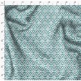 thumbnail image 4 of Soimoi Crepe Silk Fabric Ogee Damask Print Sewing Fabric Yard 42 Inch Wide, 4 of 5