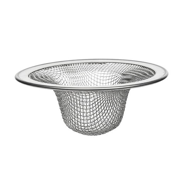 Passoire de Petit Évier en Acier Inoxydable, Panier Attrape-Débris de Cheveux Multi-Scènes, Maille de Filtre Anti-Obstruction, 3,54 Pouces, Garde-Vidange Universel pour Salle de Bain, Buanderie, VR et Appareils d'Évier Utilitaires