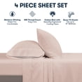thumbnail image 5 of Sertapedic So Cool! 4pc Cooling Sheet Set - Peach, 5 of 5
