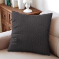 thumbnail image 3 of Pack of 2 Decorative Cushion Covers | Burlap Linen | Woven Rustic Texture | Perfect Addition for Any Modern Farmhouse | 16x16 Inch, 3 of 7