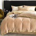 thumbnail image 2 of Zhuge Bed Sheets Set, Bedding Sheets Pillowcases Kit, Twin Bed Set, Hotel Bedding, Home Decor(Khaki), 2 of 5