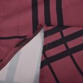 thumbnail image 4 of IROINID Reduced Womens Plus Size Tops Lounge Lapel Top Loose Buttoned Long Sleeve Plaid Print Blouse,Burgundy, 4 of 8