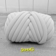 thumbnail image 1 of New Striped Core Spun Crochet Yarn Ice Silk Feeling Polyester Cotton Rope for Handbag Pet Nest Fashion Home Decoration, 1 of 7