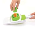 thumbnail image 3 of Starfrit Hand-Held V-Slicer, Adjustable Thickness, Non-Slip Base, Safe Self-Feeding Opening, With Safety Guard, Dishwasher Safe, Compact Kitchen Slicer For Fruits And Vegetables, 3 of 7