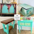 thumbnail image 2 of COLORANTIC | Caribbean Sea Chalk Paint for Furniture | A cheerful turquoise blue | 32 oz, 2 of 5