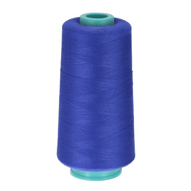 Unique Bargains 3000 Yards 40S/2 All-Purpose Polyester Sewing Thread (Medium Blue)