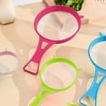 thumbnail image 4 of pdqouc 4-Pieces Plastic Mesh Strainer and Sifter Set, Multiple Sizes for Baking, Cooking, and Food Prep, Includes Fine Sieve for Flour and Powdered Sugar with Secure Grips, 4 of 9