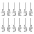 thumbnail image 1 of 12 Pcs Aiguilles de Distribution en Acier Inoxydable Non Pliantes Précision Précision Pointes Émoussées, 1 of 8