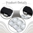 thumbnail image 4 of Siruishop Pool Chalk Holder Multifunctional Portable Compact Billiard Cue Chalk Holder black, 4 of 8