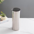 thumbnail image 2 of Vase Argenté Moderne pour Décoration Intérieure en Acier Inoxydable avec Design Esthétique, 2 of 9