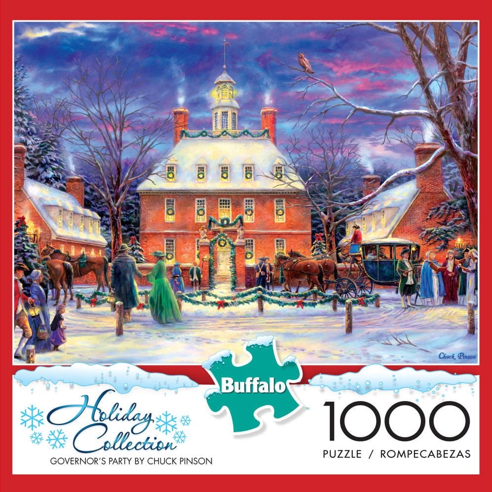 Buffalo Games Chuck Pinson Governor's Party 1000 Piece Jigsaw Puzzle