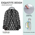thumbnail image 4 of Boho Cactus School Backpack Southwestern Succulent and Retro Desert Style Watercolor Minimalist Botanical Design for Students, 4 of 6
