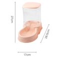 thumbnail image 4 of Distributeur Automatique pour Chat, Automatique, Distributeur de Nourriture pour Animaux, Distributeur d'Eau Rose pour Boire, 4 of 8