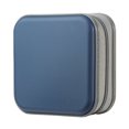 thumbnail image 1 of Étui DVD, Étui de Rangement Rigide en Plastique Bleu Foncé pour CD, Capacité de 48, Porte-Disques Portefeuille, 1 of 6