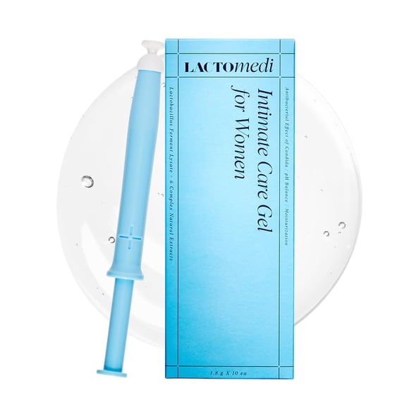 LACTOMEDI Intimate Care Gel | 10-Day Intensive Care Package | Vaginal Probiotics Applicator | Yeast Infection Care | BV Gel | pH Balance Gel | Itchiness and Unpleasant O