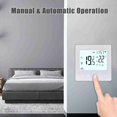thumbnail image 1 of Thermostat Smart Tuya WiFi Thermostat 3A Digital Programmable LCD Display Underfloor Heating Temperature Controller Digital Intelligent Wall Thermostat for Water Heating, 1 of 7