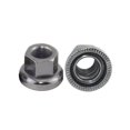 thumbnail image 4 of 1 Pair Bike Track Hub Axle Nut Fixed Gear for Bolt Screw Fastener Washer M10, 4 of 5
