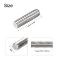 thumbnail image 3 of Unique Bargains M8 x 30mm 304 Stainless Steel Fully Threaded Rod Right Hand Threads 5 Pack, 3 of 4