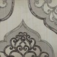 thumbnail image 3 of The HomeCentric Pillow Case With Zipper, Grey Pack of 2, 24x24 inch (60x60 cm) Euro Shams, Jacquard Damask Throw Pillows For Couch, Damask Pattern Contemporary Style Easter - Grey Damask Galore, 3 of 3