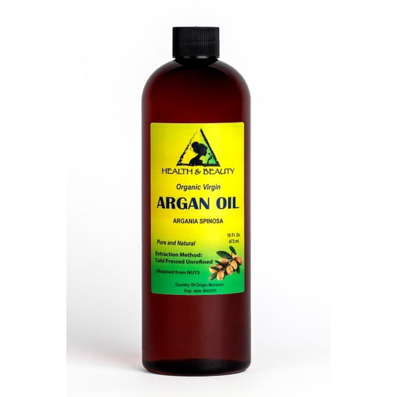 Argan oil unrefined organic extra virgin moroccan cold pressed raw pure 64 oz