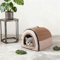 thumbnail image 4 of Lit Chauffant pour Chiens et Chats avec Housse Réversible Lavable en Machine Confort Intérieur Extérieur Chaleur, 4 of 6