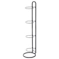 thumbnail image 2 of Basketball Stand Storage Rack | 4-Tier Heavy-Duty Ball Organizer | Multi-Purpose Ball Frame for Basketballs, Soccer Balls, Sports Equipment | Portable, Sturdy, Enhanced Weight Capacity, 2 of 9