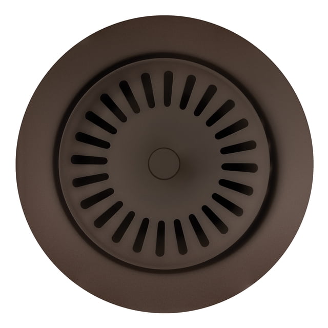Color-Coordinated Metal Basket Strainer - Café