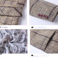 thumbnail image 5 of XZNGL Mens Suit Jacket Fine Check Woolen Mens Slim and Handsome Suit Top, 5 of 5