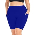 thumbnail image 1 of Wlynlyn Plus Size Biker Shorts for Women High Waisted Compression Yoga Tights Quick Dry Workout Shorts, 1 of 6