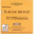 thumbnail image 4 of L'Oreal Paris Sublime Bronze Sublime Bronze Lingettes Autobronzantes, 4 of 5