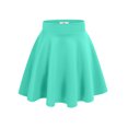 thumbnail image 1 of NYL Womens A-Line Flared Skater Skirt Reg and Plus Size - Made In USA, Large, 1 of 1