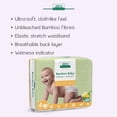 thumbnail image 3 of Aleva Naturals® Couches Bamboo Baby (Taille 4) - 26 Format, 3 of 6