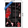 thumbnail image 2 of Michael Jordan - Timeline Wall Poster, 22.375" x 34" Framed, 2 of 4