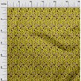 thumbnail image 2 of oneOone Cotton Poplin Fabric Leaves & Floral Block Print Sewing Fabric BTY 56 Inch Wide, 2 of 4