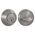 thumbnail image 1 of Single Cylinder Deadbolt with Adjustable Latch & Deadbolt Strike, Satin Nickel, 1 of 1