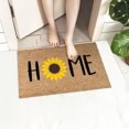 thumbnail image 2 of HHBEAUTY Summer Welcome Doormat Spring Summer Mats Welcome Floor Mats Polyester Door Rug Beach Flowers Sunshine Non Slip Floor Mat for Indoor Outdoor Home Decor, 2 of 9