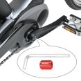 thumbnail image 1 of Bike Crank Arm Removal Tool Crank Install Adjustment Cap Lightweight Red, 1 of 10