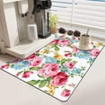 thumbnail image 4 of Coffee Bar Mat Accessories For Countertop Flower Absorbent Hide Stain Rubber Dish Drying Mats For Kitchen Counter Draining Pad Decor Gift Fit Under Coffee Maker, 4 of 9